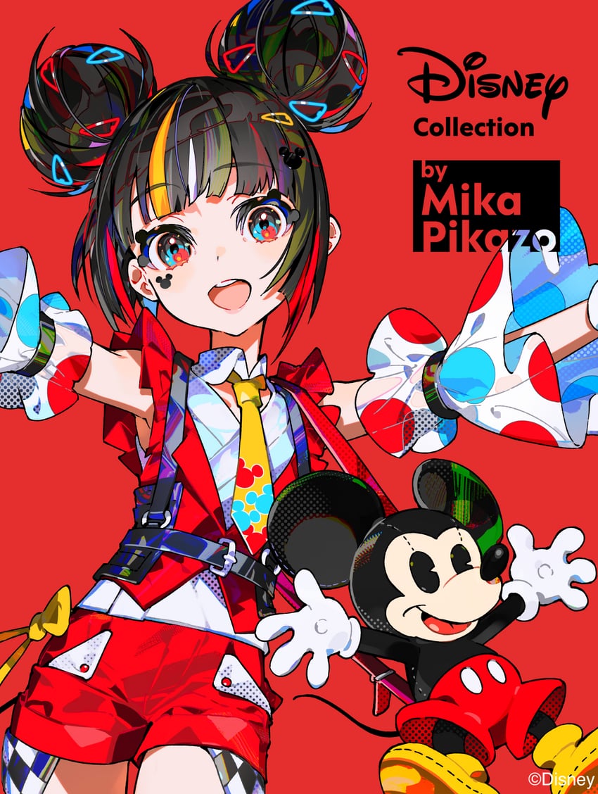 mickey mouse (original and 1 more) drawn by mika_pikazo
