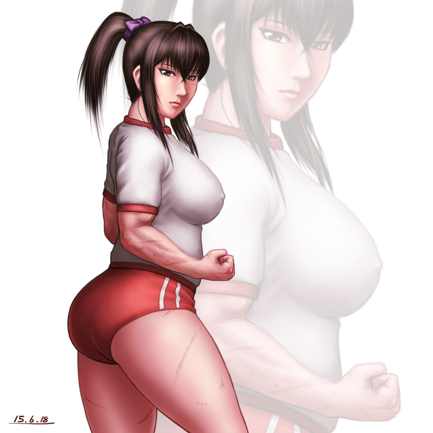 sendai hakurei no miko (original and 2 more) drawn by taikyoku_tsurugi