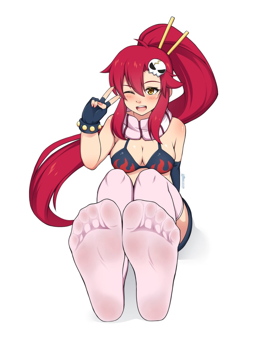 yoko littner (tengen toppa gurren lagann) drawn by lululewd
