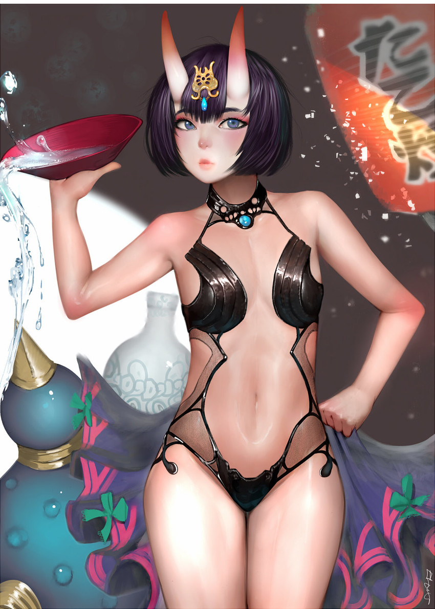 shuten douji (fate and 1 more) drawn by randy_(awesomevillage)