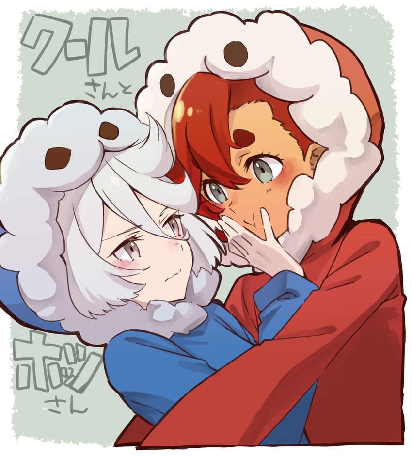 suletta mercury, miorine rembran, hots, and cool (gundam and 1 more) drawn by engawa_de