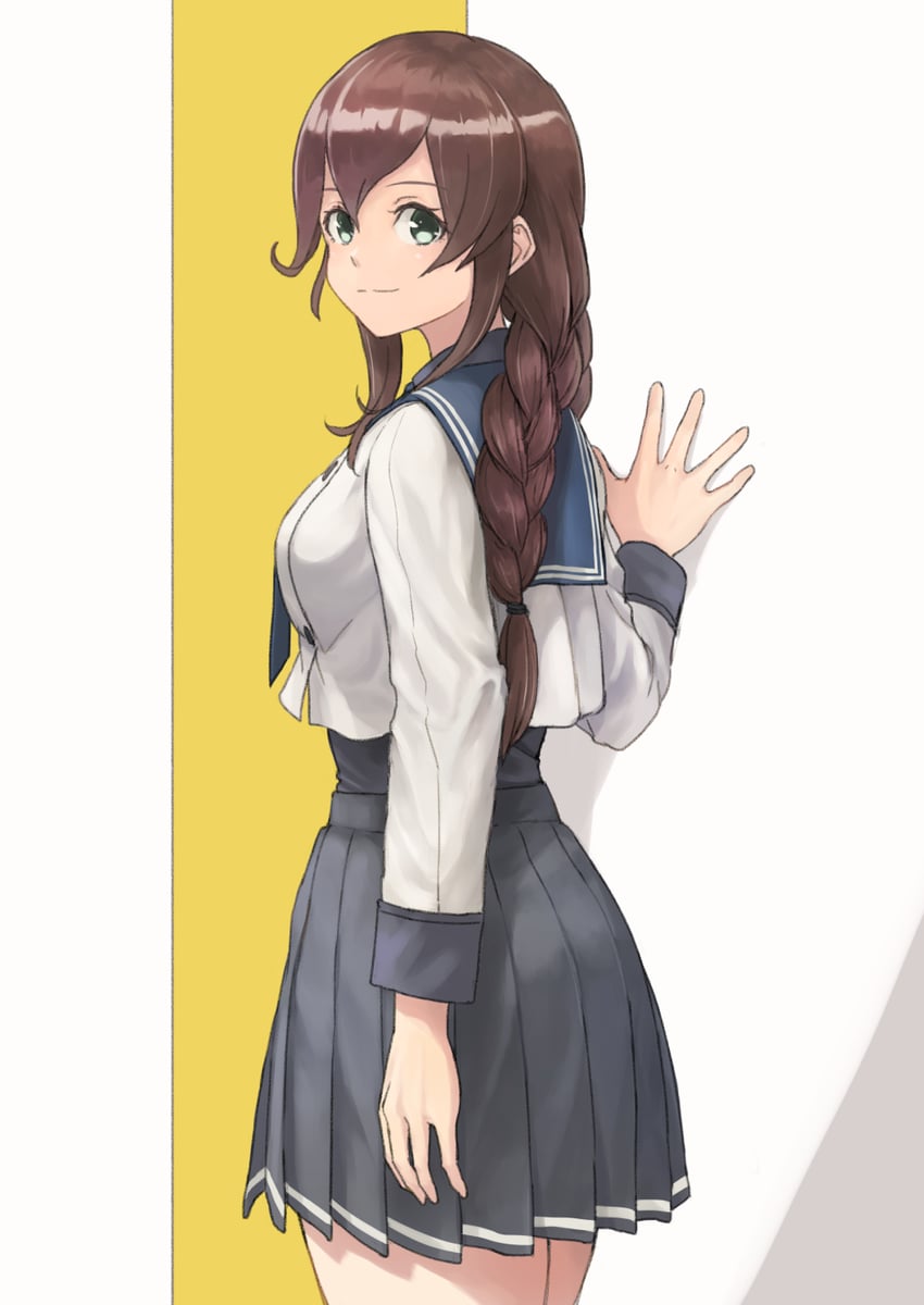 noshiro and noshiro kai ni (kantai collection) drawn by taruya
