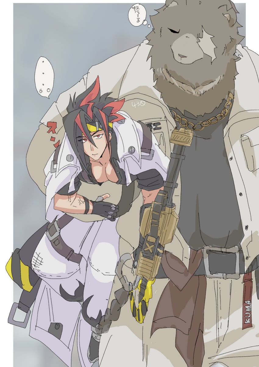 ben bigger and anton ivanov (zenless zone zero) drawn by 430zzz