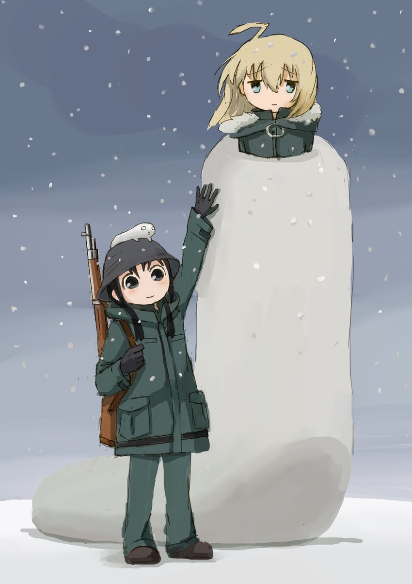 chito, yuuri, and nuko (shoujo shuumatsu ryokou) drawn by hirodorau5y649