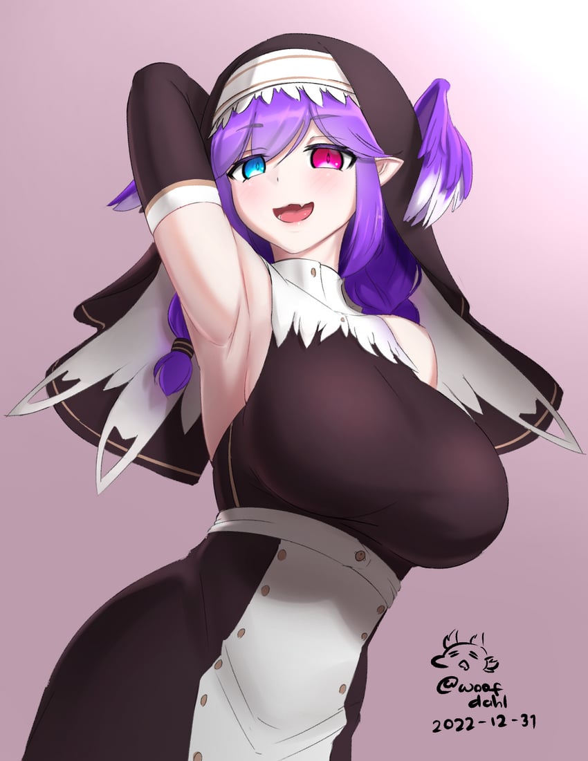 selen tatsuki (nijisanji and 1 more) drawn by woof_(woofie)