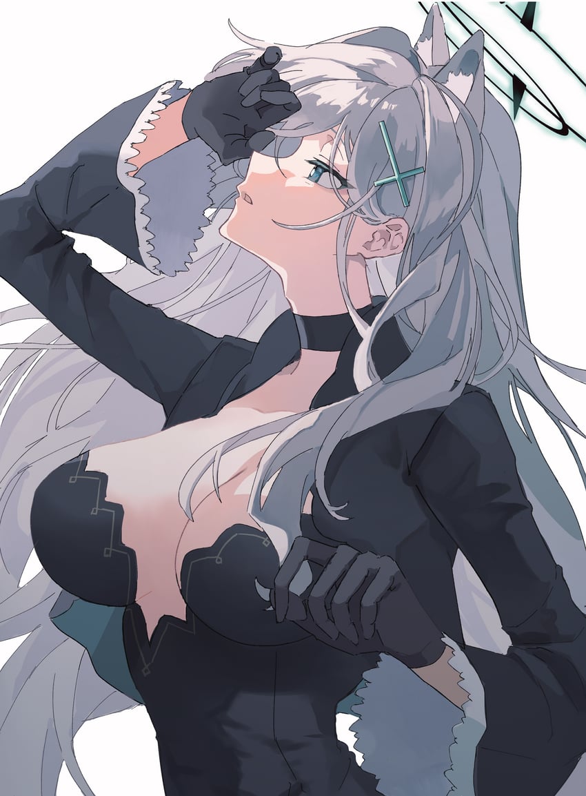 shiroko and shiroko terror (blue archive) drawn by yuni_366