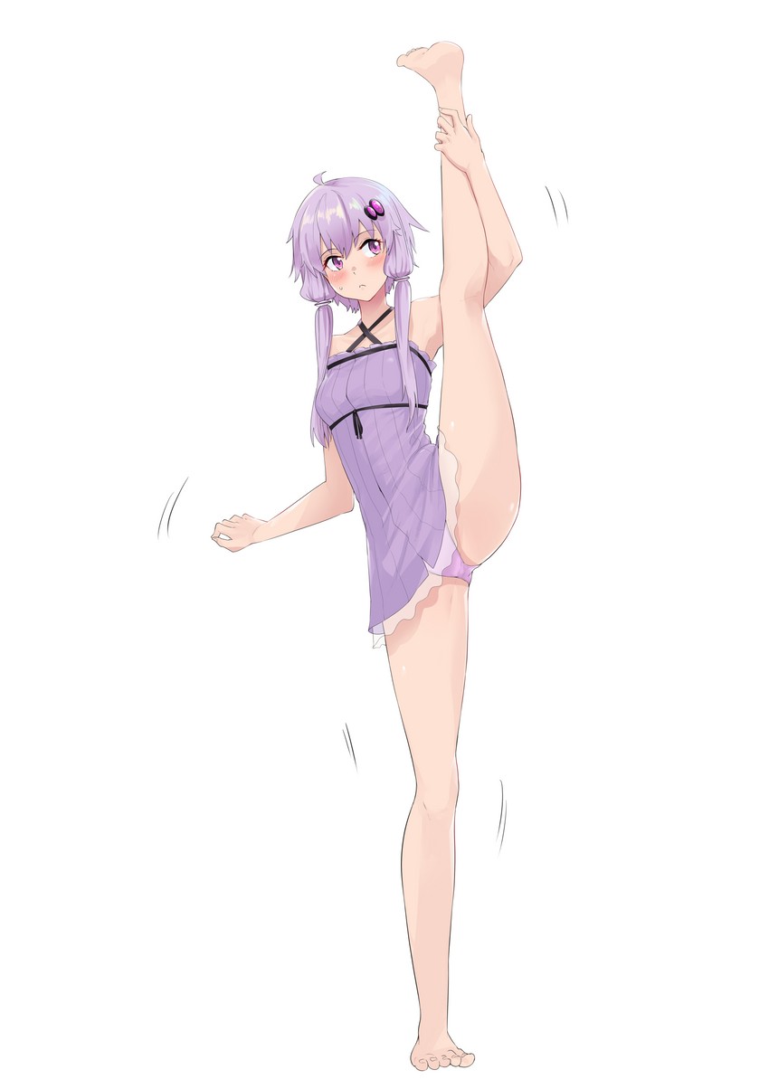yuzuki yukari (vocaloid and 1 more) drawn by zooanime