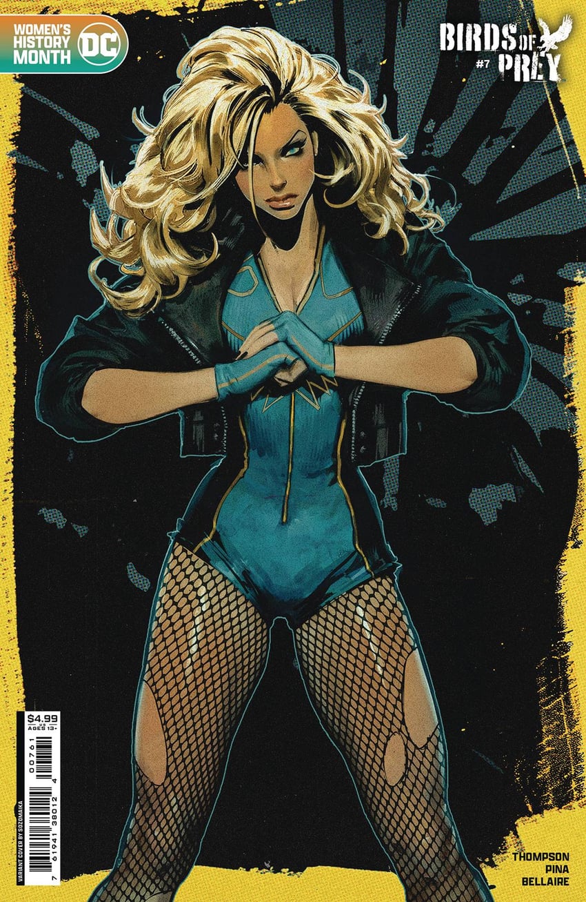 black canary (dc comics and 1 more) drawn by sozomaika