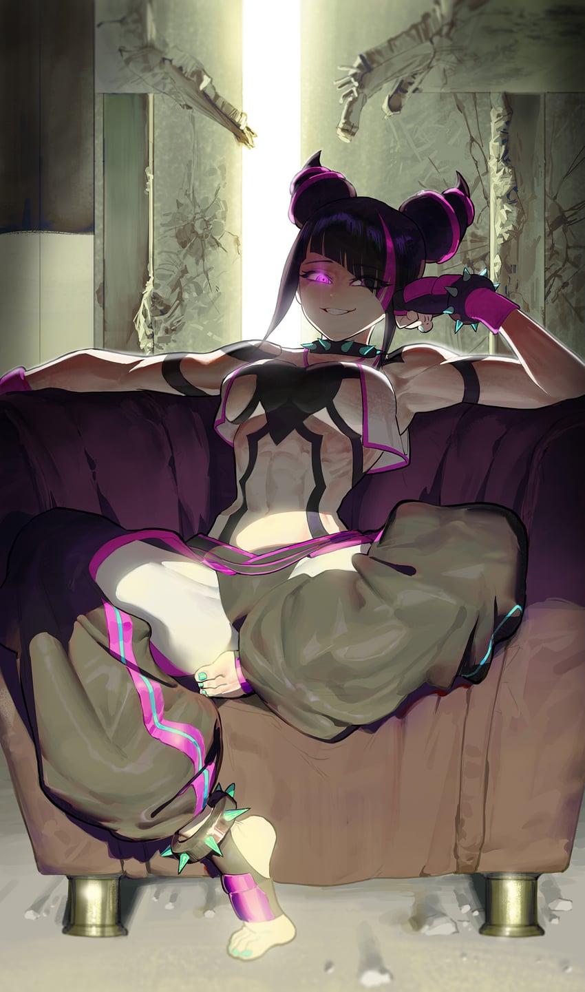 han juri (street fighter and 1 more) drawn by ghdwid
