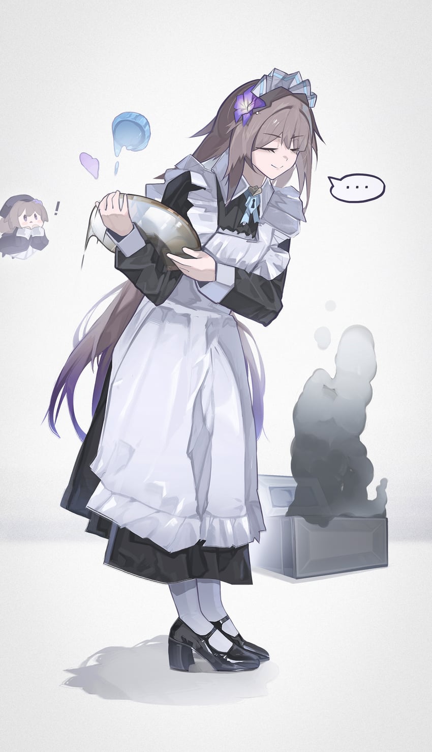 herta and the herta (honkai and 1 more) drawn by plabit
