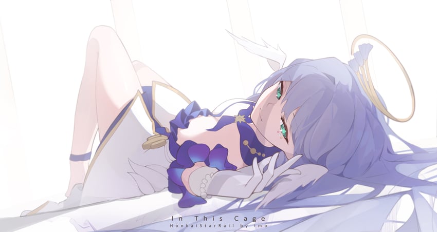 robin (honkai and 1 more) drawn by riai_kurumi