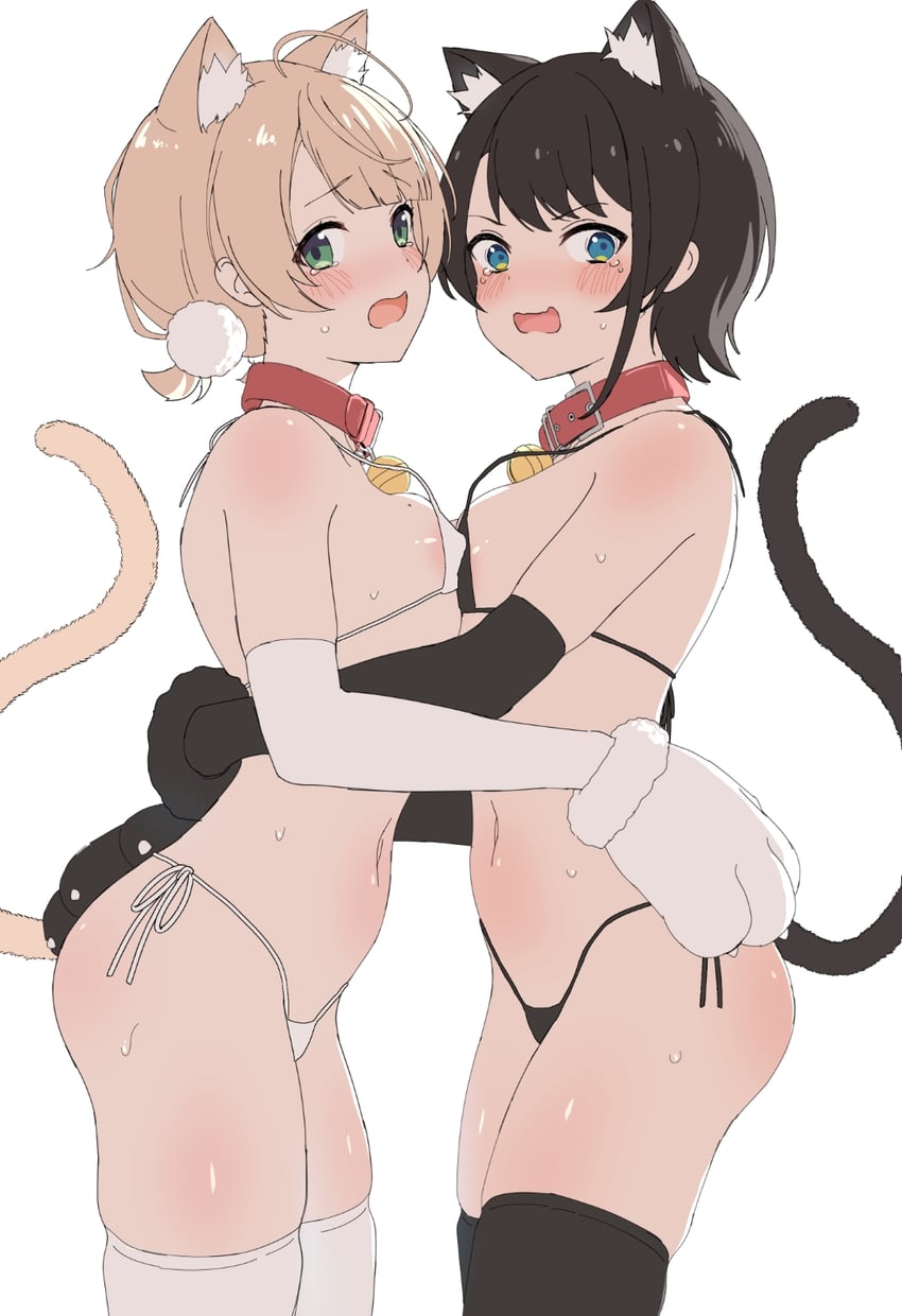 oozora subaru and shigure ui (hololive and 1 more) drawn by norigure18