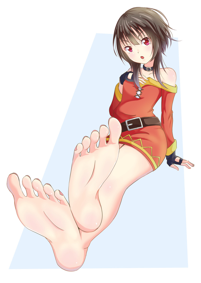 megumin (kono subarashii sekai ni shukufuku wo!) drawn by leafar
