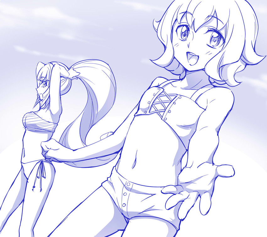 kudelia aina bernstein and atra mixta (gundam and 1 more) drawn by ogry_ching