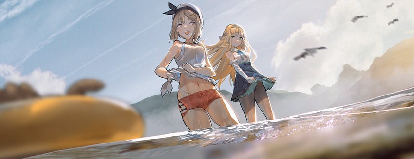 reisalin stout and klaudia valentz (atelier and 1 more) drawn by 1311422471
