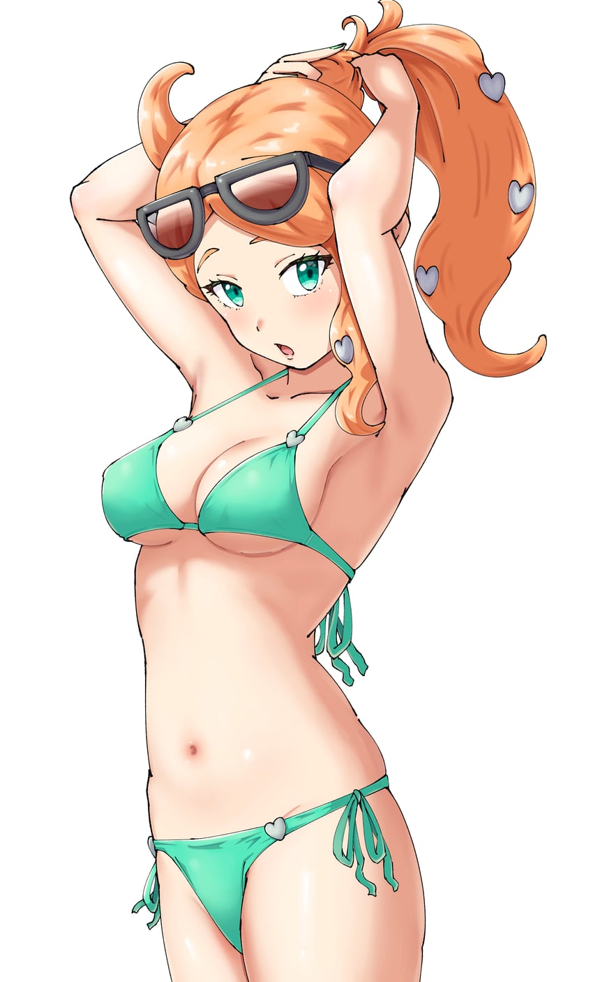 sonia (pokemon and 1 more) drawn by maho_(corotonton5150)