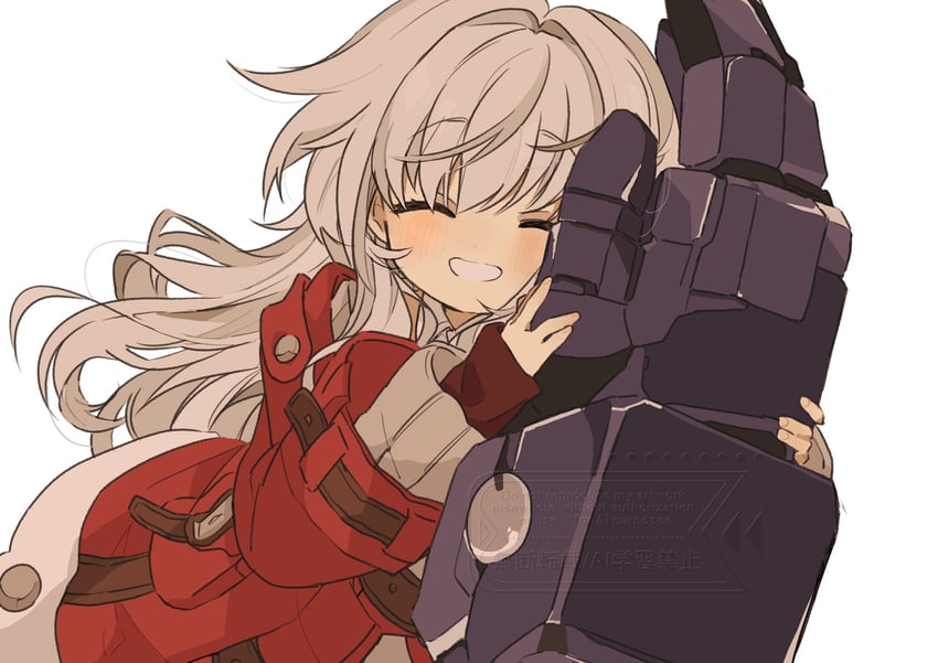 clara and svarog (honkai and 1 more) drawn by iwashi_(iwashi008)