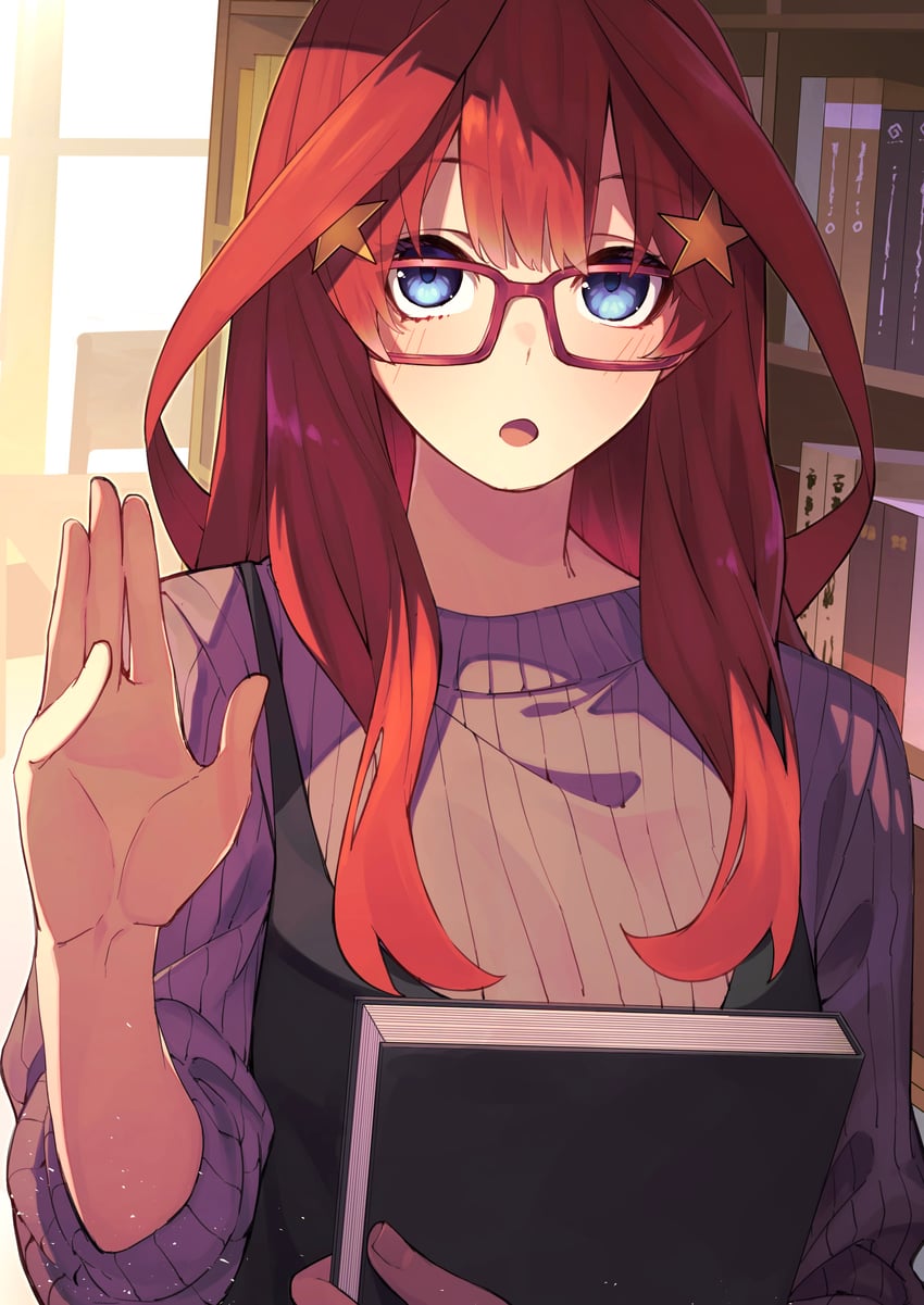nakano itsuki (go-toubun no hanayome) drawn by tamago_sando
