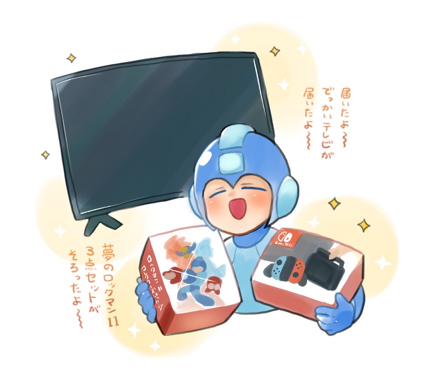mega man (mega man and 1 more) drawn by harvest88