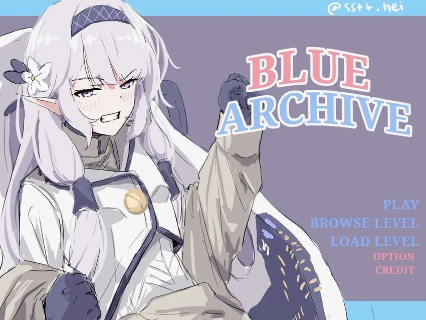 himari (blue archive and 1 more) drawn by sstthei