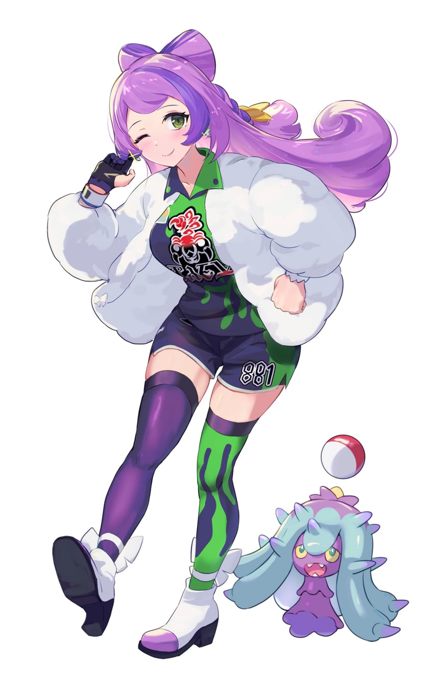 klara, miriam, and mareanie (pokemon and 2 more) drawn by hsin