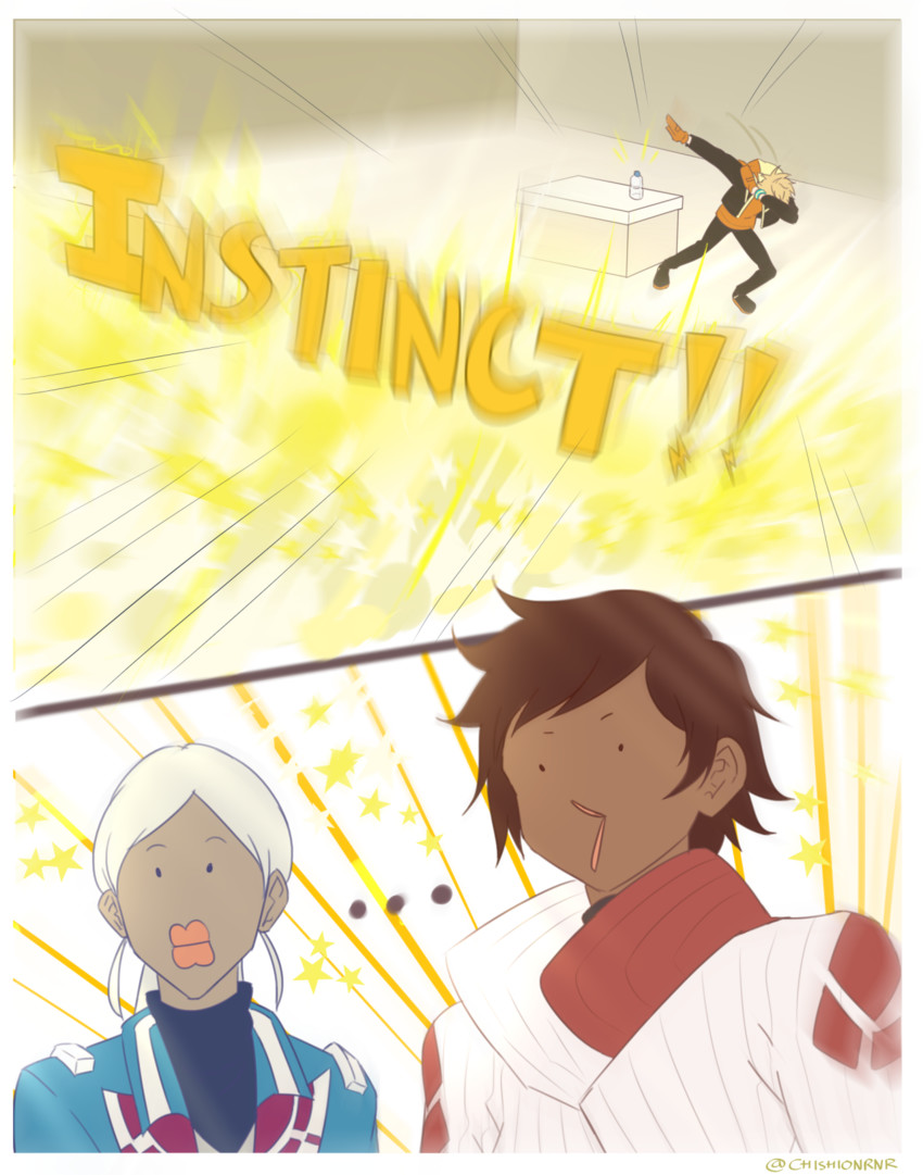 spark, candela, and blanche (pokemon and 1 more) drawn by chishio