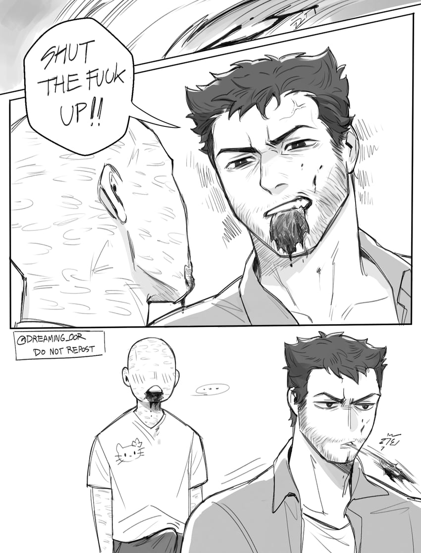 wolverine, deadpool, and hello kitty (marvel and 6 more) drawn by dreaming_oor