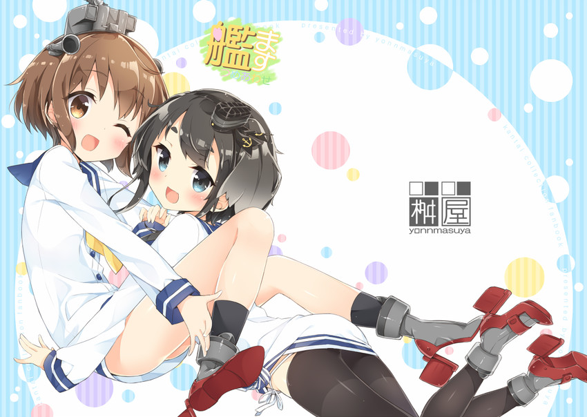 yukikaze and tokitsukaze (kantai collection) drawn by masuishi_kinoto