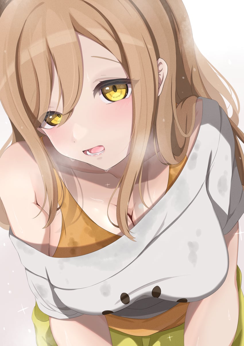 kunikida hanamaru (love live! and 1 more) drawn by shikaokura
