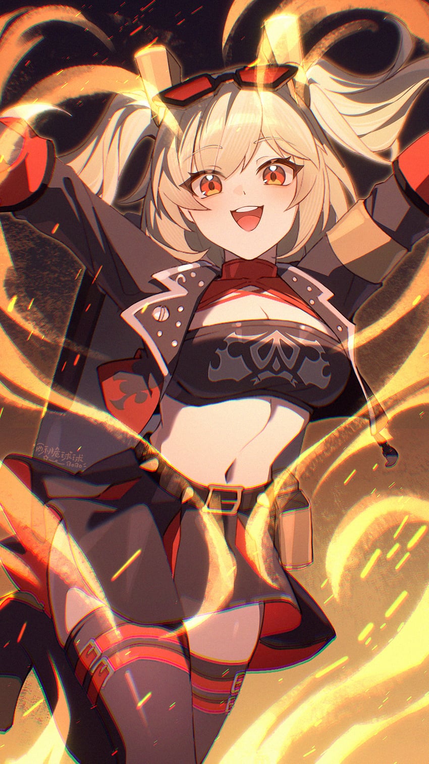 burnice white (zenless zone zero) drawn by so_zei_tama_tama