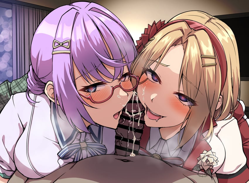 minase ichigo and higuchi seika (heaven burns red) drawn by 4tb_(4tera_byte)