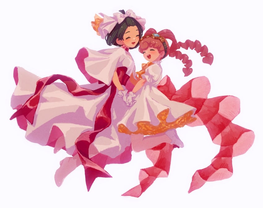 susato mikotoba and iris wilson (ace attorney and 1 more) drawn by koteko_(chop_of_toilet)
