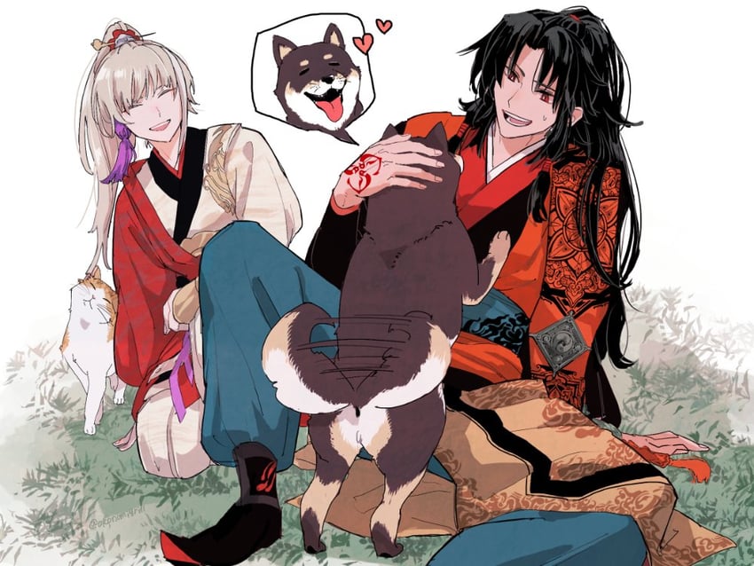 archer and zheng chenggong (fate and 1 more) drawn by okonomigrill
