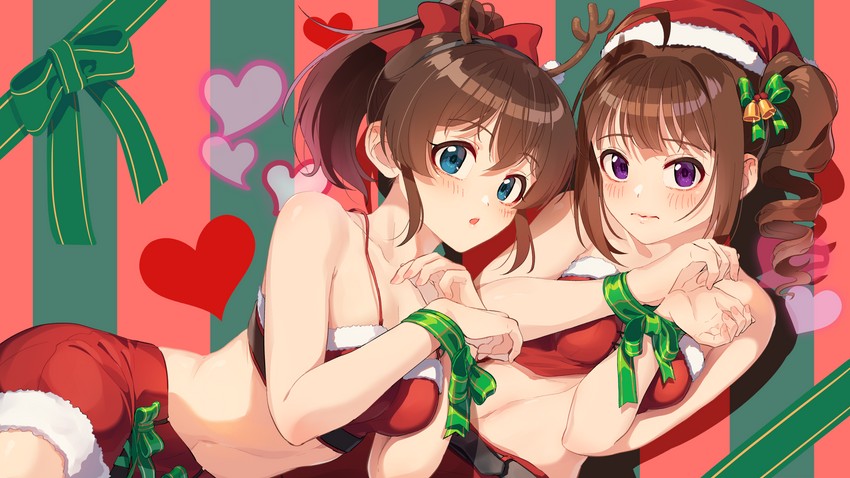 yokoyama nao and satake minako (idolmaster and 1 more) drawn by kamille_(vcx68)