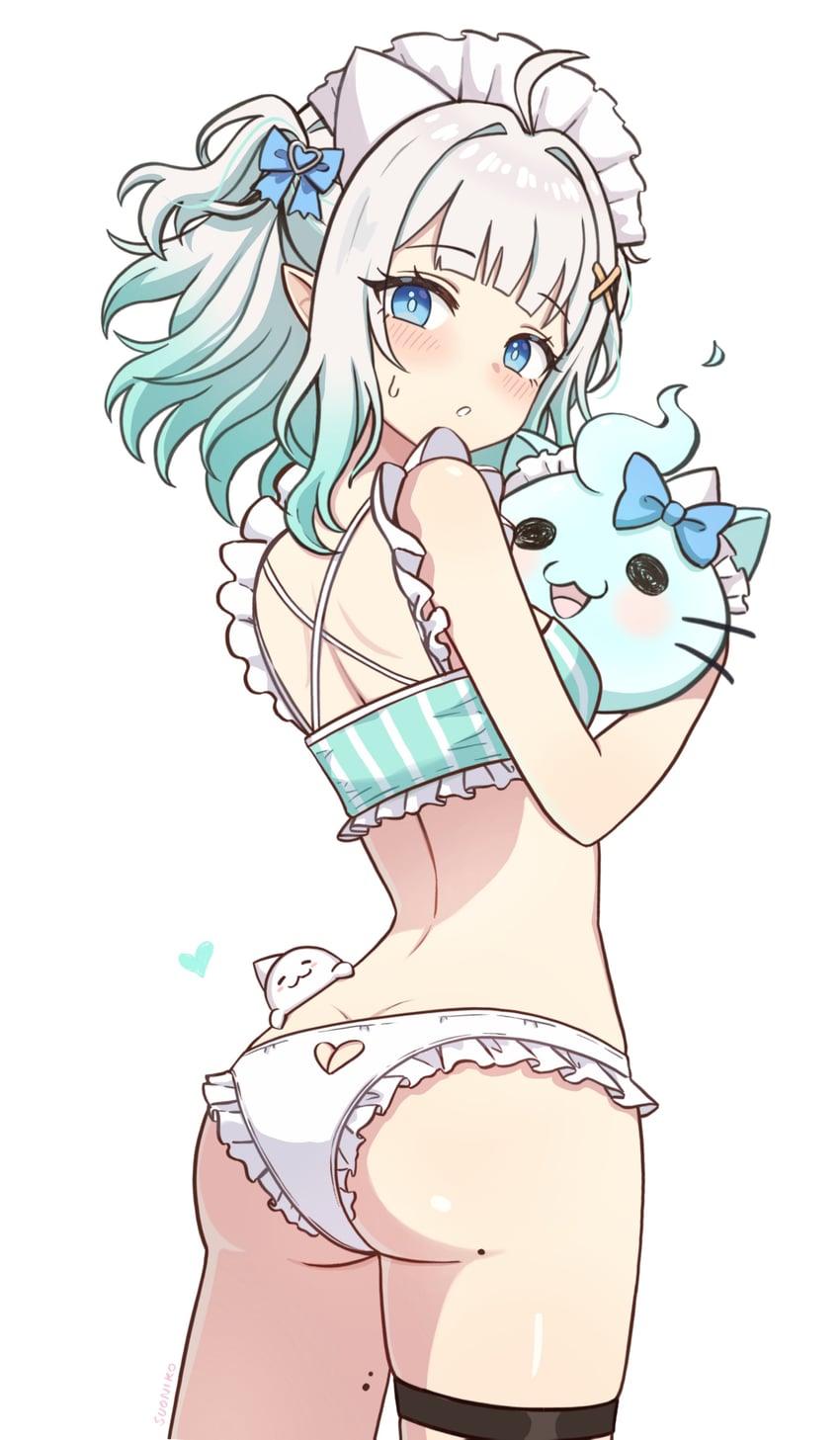 mint fantome and wisps (indie virtual youtuber) drawn by suoniko