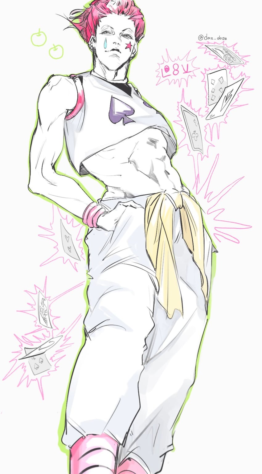 hisoka morow (hunter x hunter) drawn by daz_dose