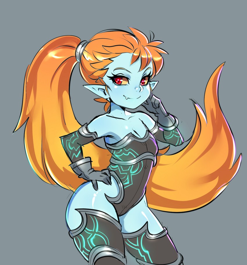 midna (the legend of zelda and 1 more) drawn by maniacpaint