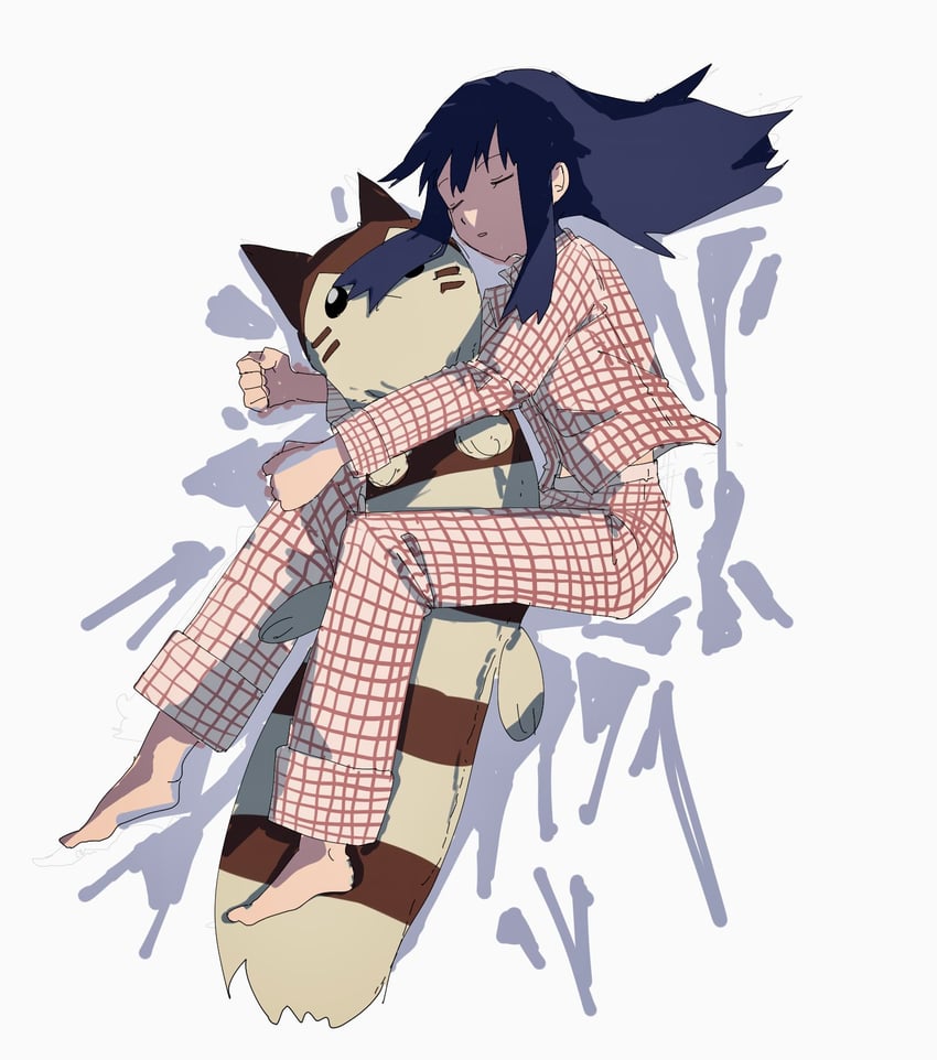 dawn and furret (pokemon and 1 more) drawn by shichibee_(stm_mimi)