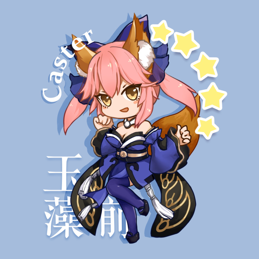 tamamo and tamamo no mae (fate and 1 more) drawn by yan_xiao