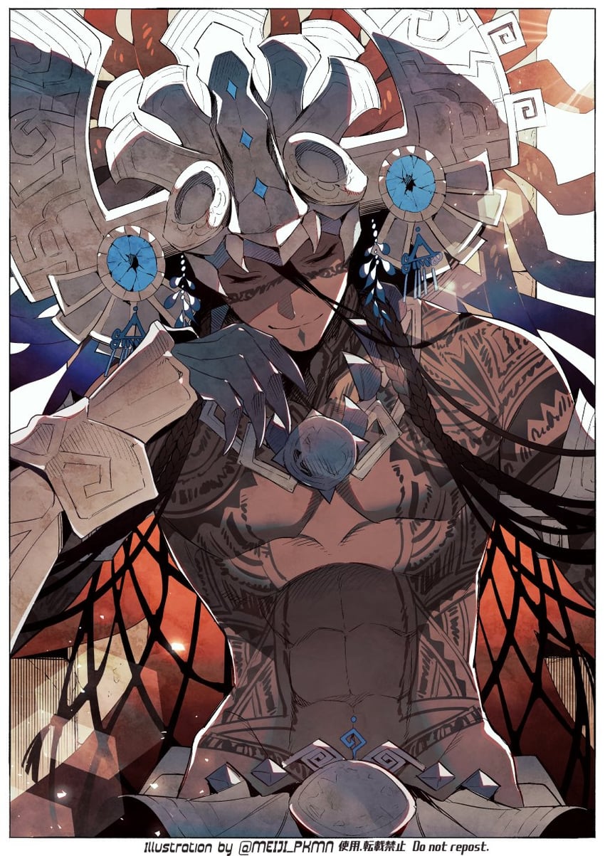 camazotz (fate and 1 more) drawn by meiji_ken