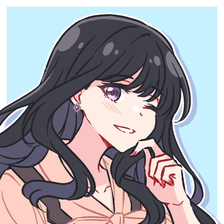 inoue takina (lycoris recoil) drawn by akamirai