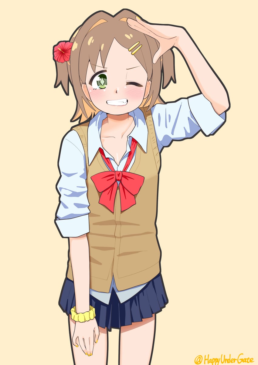 oka asahi (onii-chan wa oshimai!) drawn by happyundergate