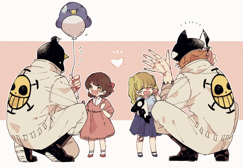penguin and shachi (original and 1 more) drawn by nagisawa_(ngsw_coconut)