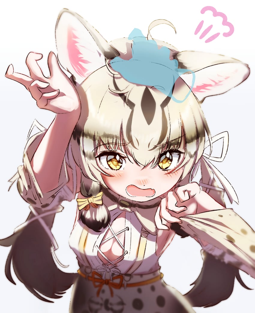 geoffroy's cat (kemono friends and 1 more) drawn by almondrake