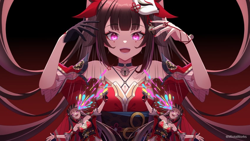 sparkle (honkai and 1 more) drawn by miaotai_miota