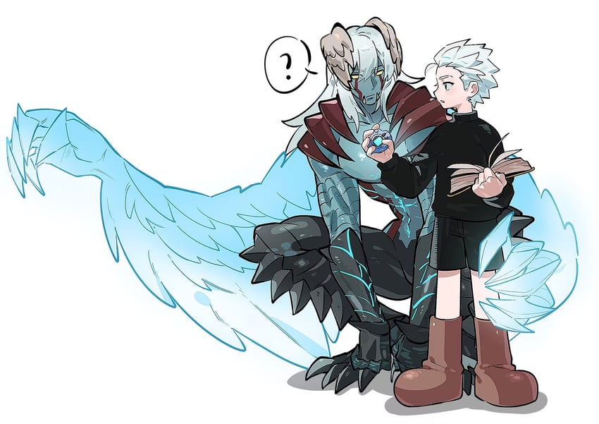 vergil and nero (digimon and 2 more) drawn by color_xiao
