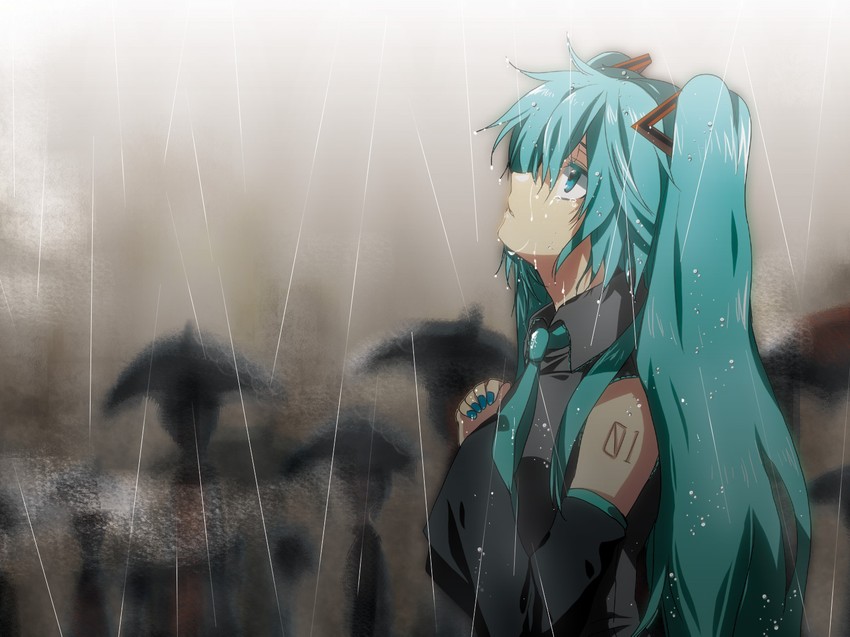 hatsune miku (vocaloid) drawn by marirero_a