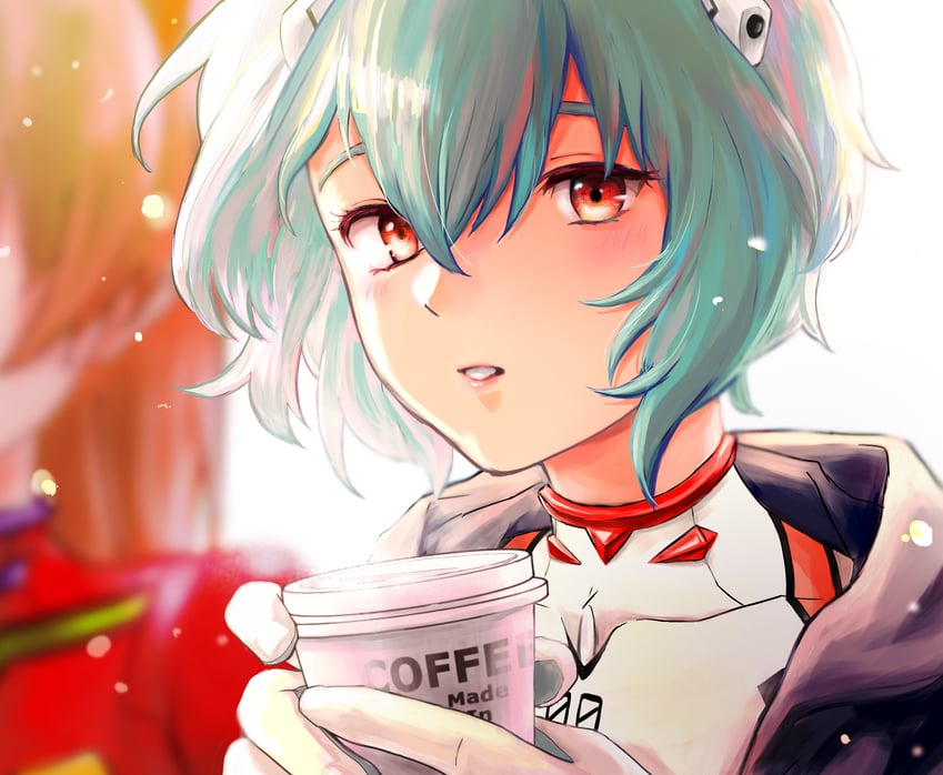 souryuu asuka langley and ayanami rei (neon genesis evangelion) drawn by user_zwgz4874