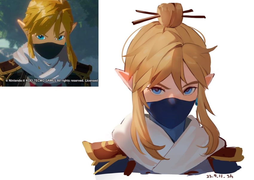 link (the legend of zelda and 1 more) drawn by hireath_21