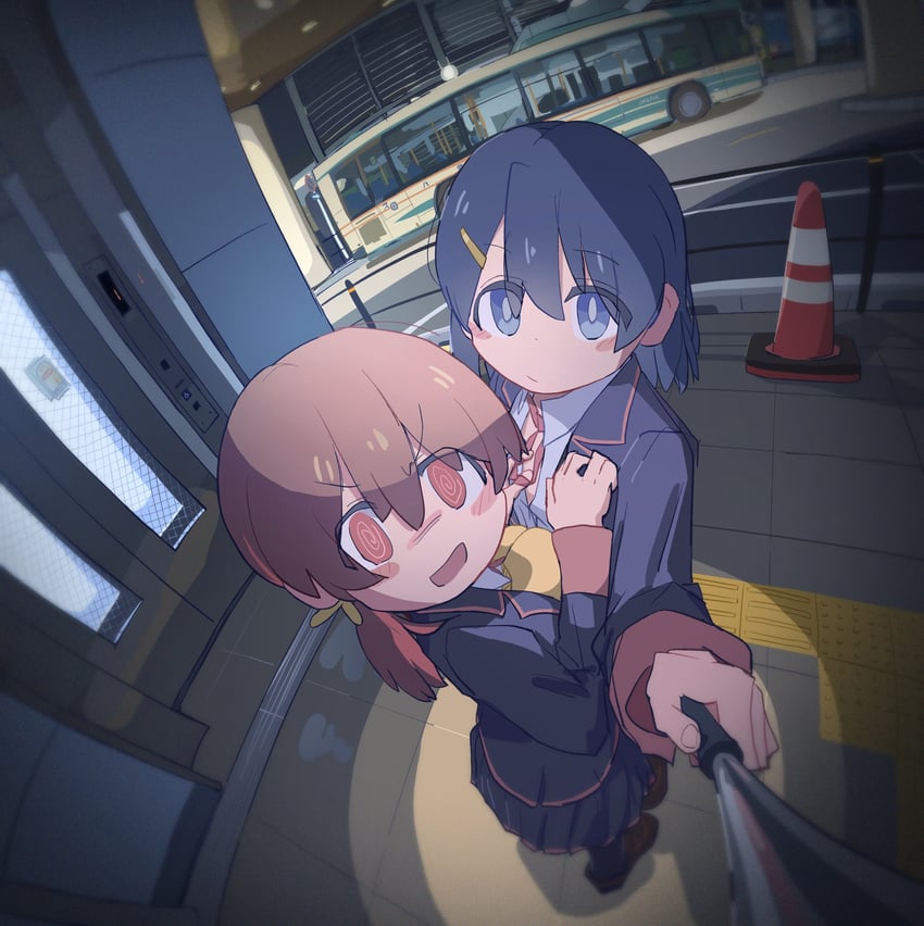 murosaki miyo and tachikawa aoi (onii-chan wa oshimai!) drawn by enosawari